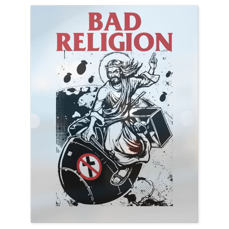 Bad Religion Atomic Jesus – Print Metálico