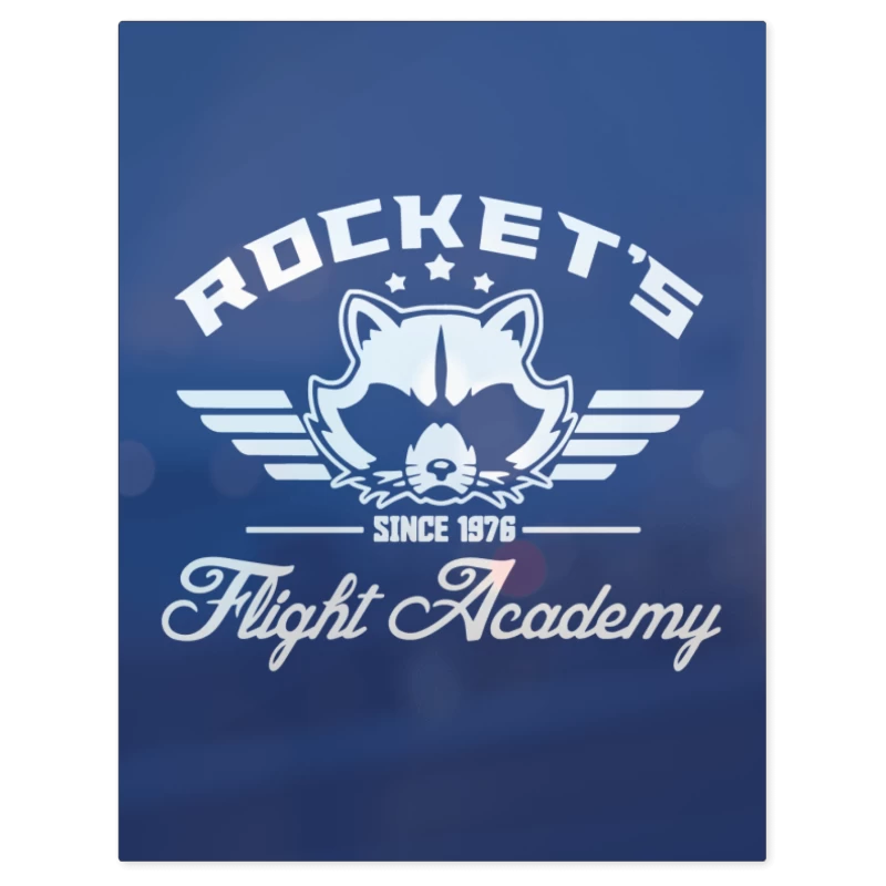 Rockets Flight Academy – Print Metálico