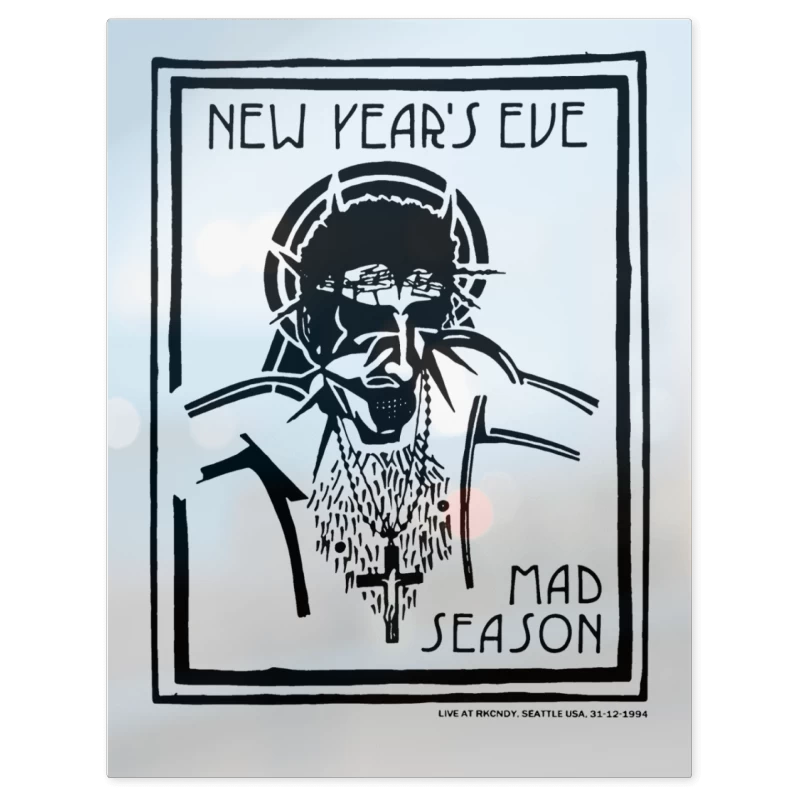 Mad Season New Years Eve V1 – Print Metálico