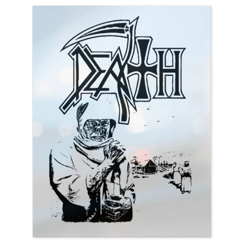 Death Leprosy BN – Print Metálico