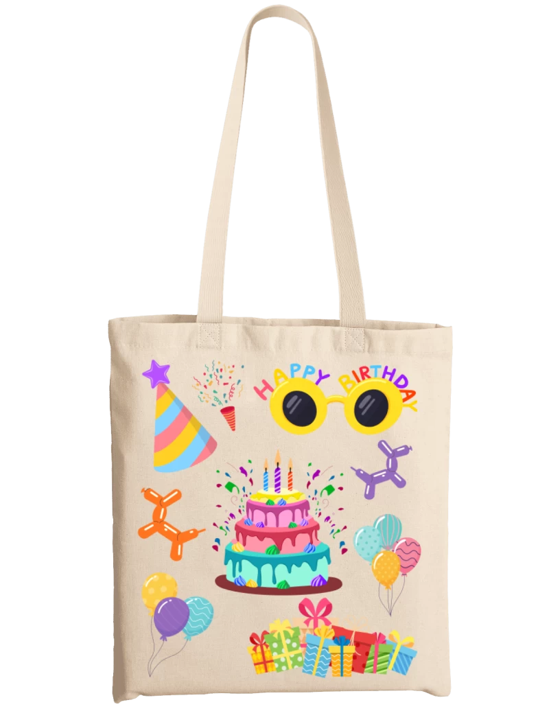 Totebag Fiesta Cumpleaños