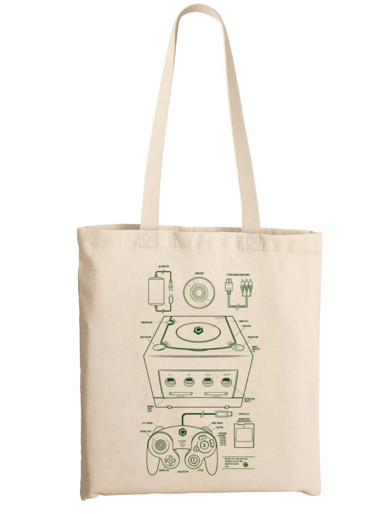 Tote Bag Game Cube