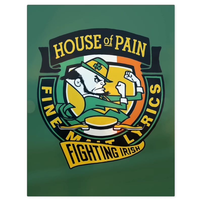 House of Pain Fighting Irish – Print Metálico