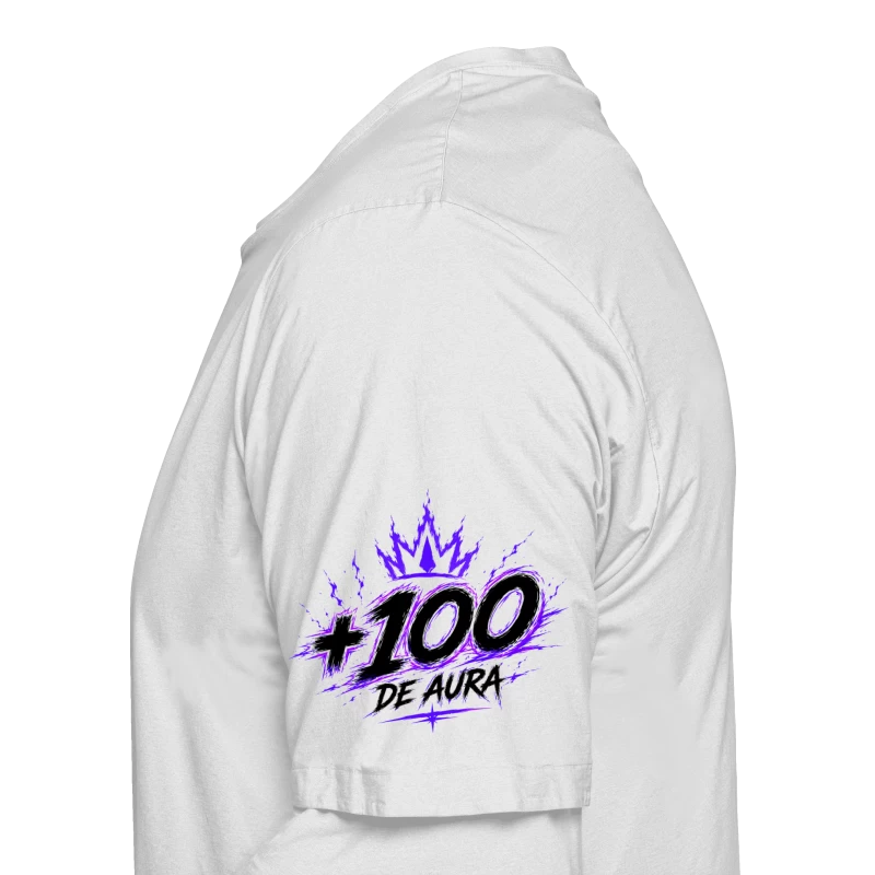Polera +100 de Aura | Frontal Grande + Manga