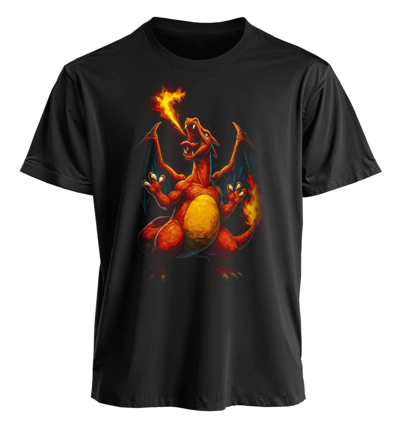Polera Pokemon Charizard