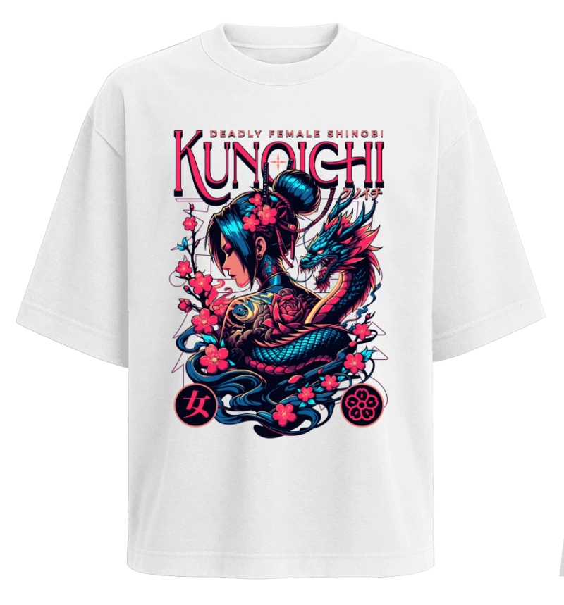 Polera Kunoichi Deadly Female Shinobi