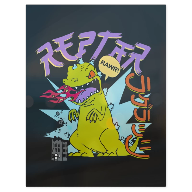Reptar – Print Metálico