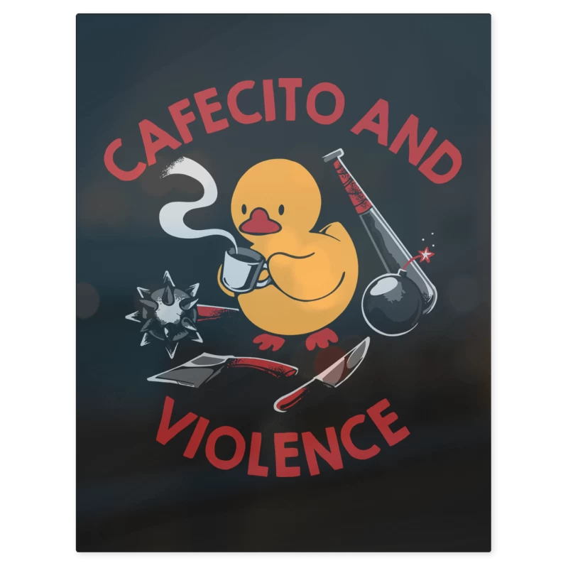 Cafecito Patito – Print Metálico