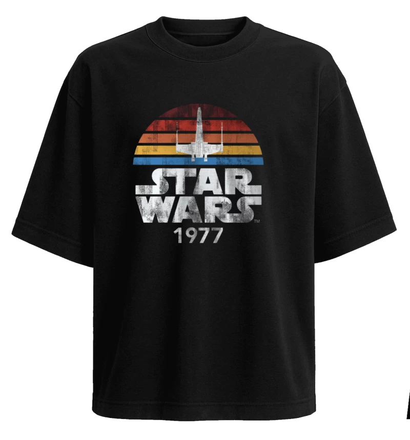 Polera oversize 280 grms Star Wars