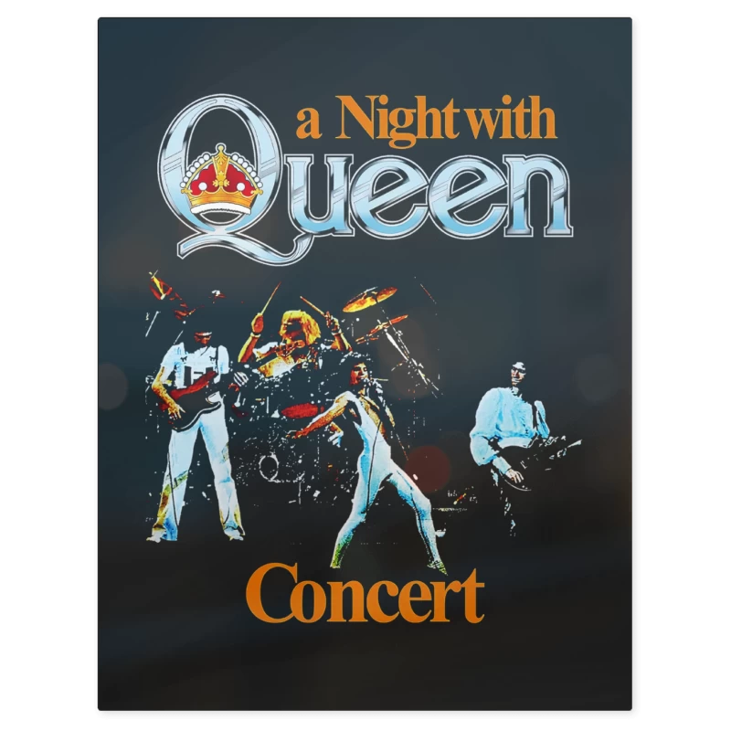 A Night With Queen – Print Metálico