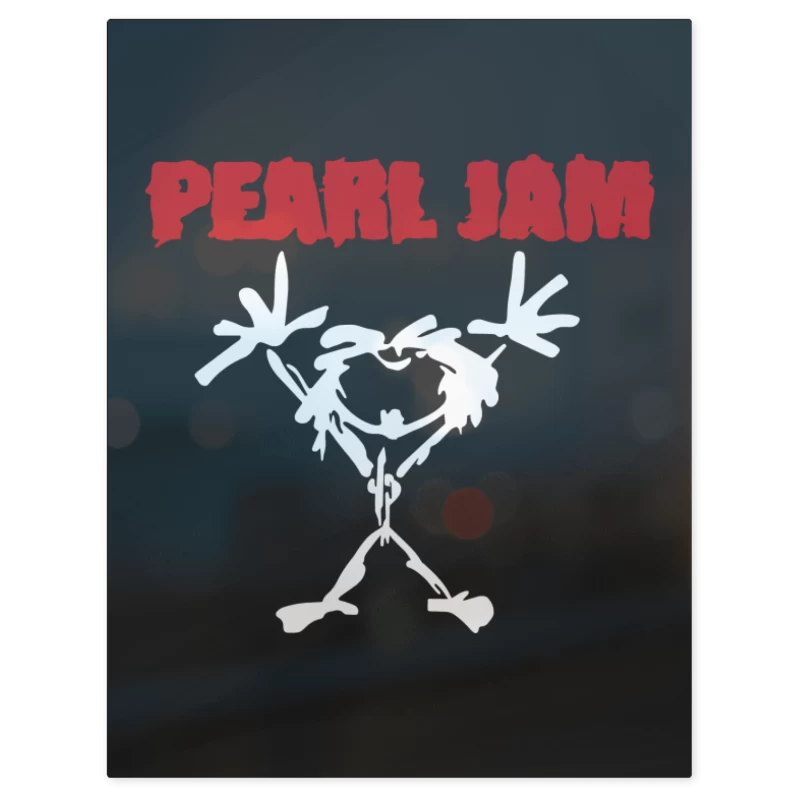 Pearl Jam – Print Metálico