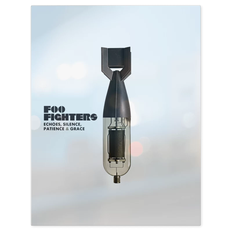 Foo Fighters E, S, P & G – Print Metálico