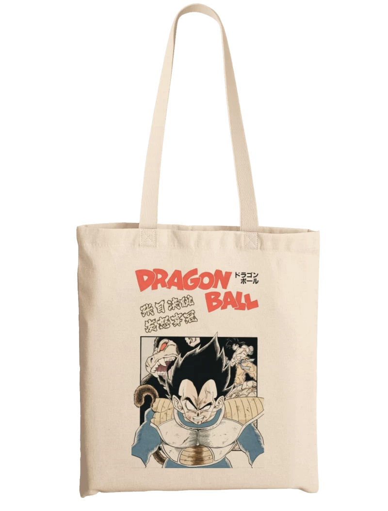 Tote Bag Vegeta vs Goku - Dragon Ball Z