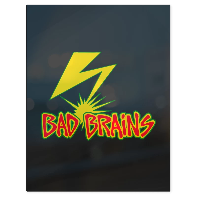 Bad Brains Logo – Print Metálico