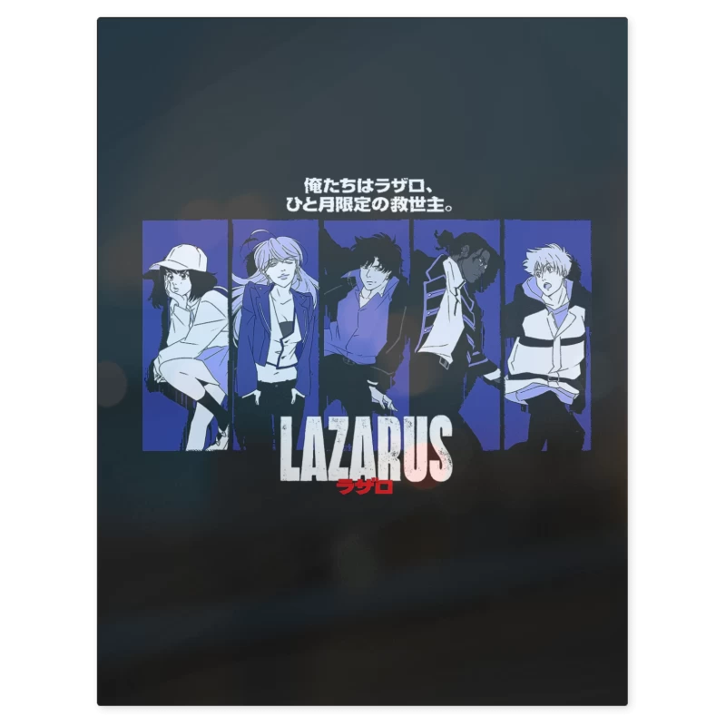 Lazarus Anime – Print Metálico