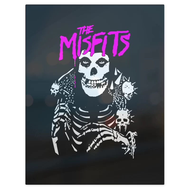 Misfits Crimson Punk – Print Metálico