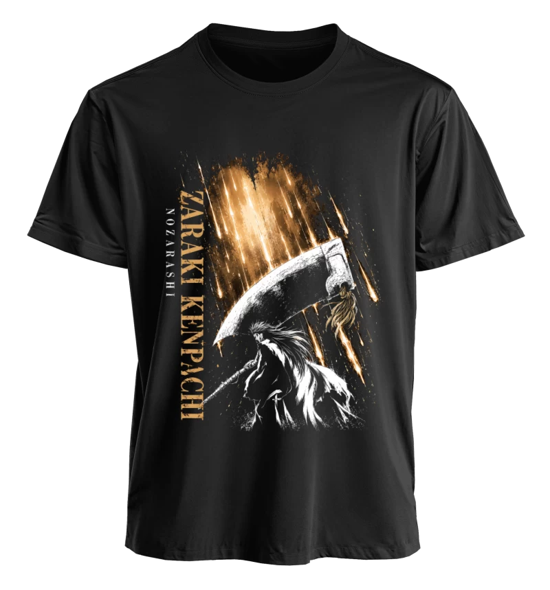 Polera Anime Bleach Zaraki Kenpachi | Frente + Manga