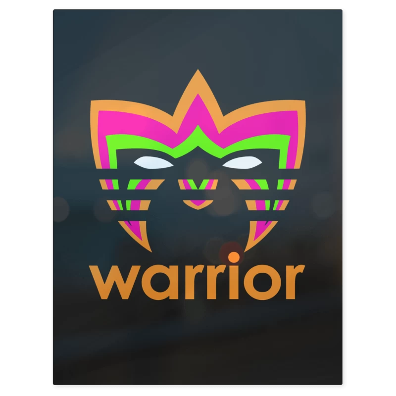 WWF Ultimate Warrior – Print Metálico