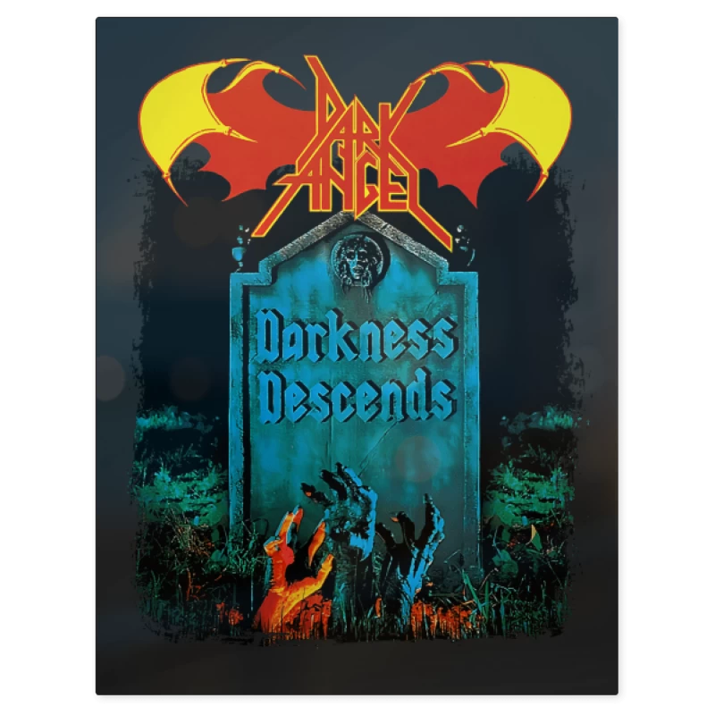 Dark Angel Darkness Descends – Print Metálico
