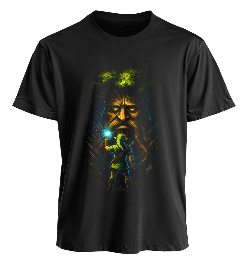 Polera The Legend of Zelda Ocarina of Time Deku Tree