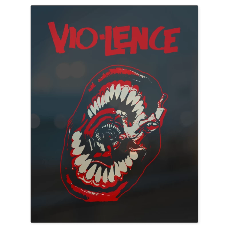 Violence Eternal Nightmare – Print Metálico