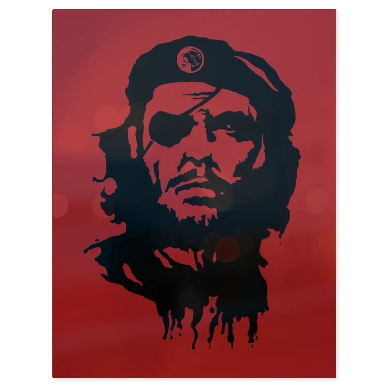 Metal Gear Solid Peace Walker – Print Metálico