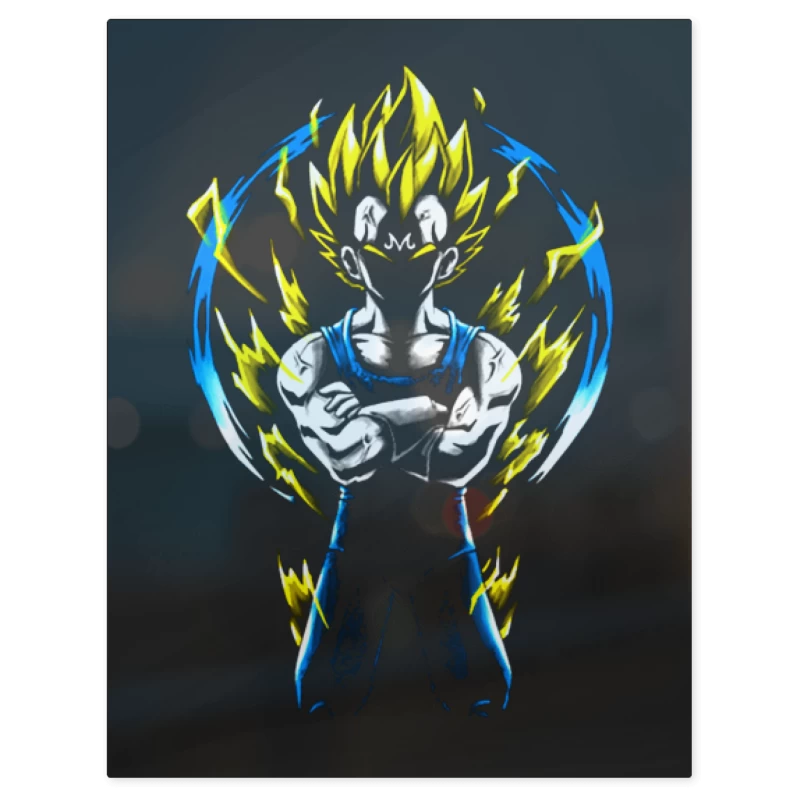 Majin Vegeta – Print Metálico
