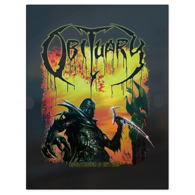 Obituary Xecutioners Return – Print Metálico