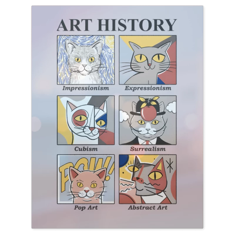 Art Cats History – Print Metálico
