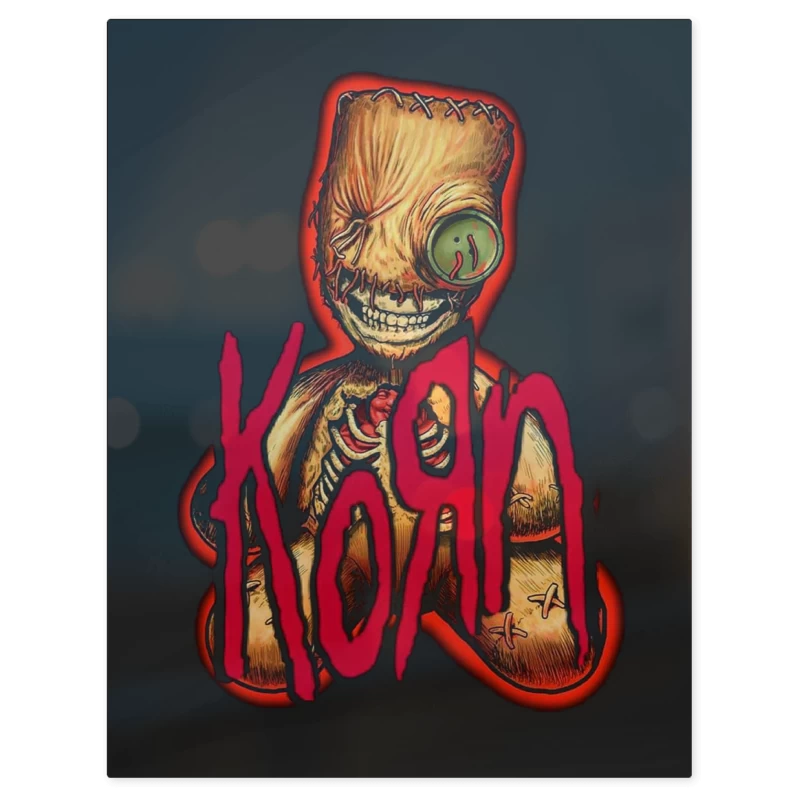 Korn Muñeco – Print Metálico