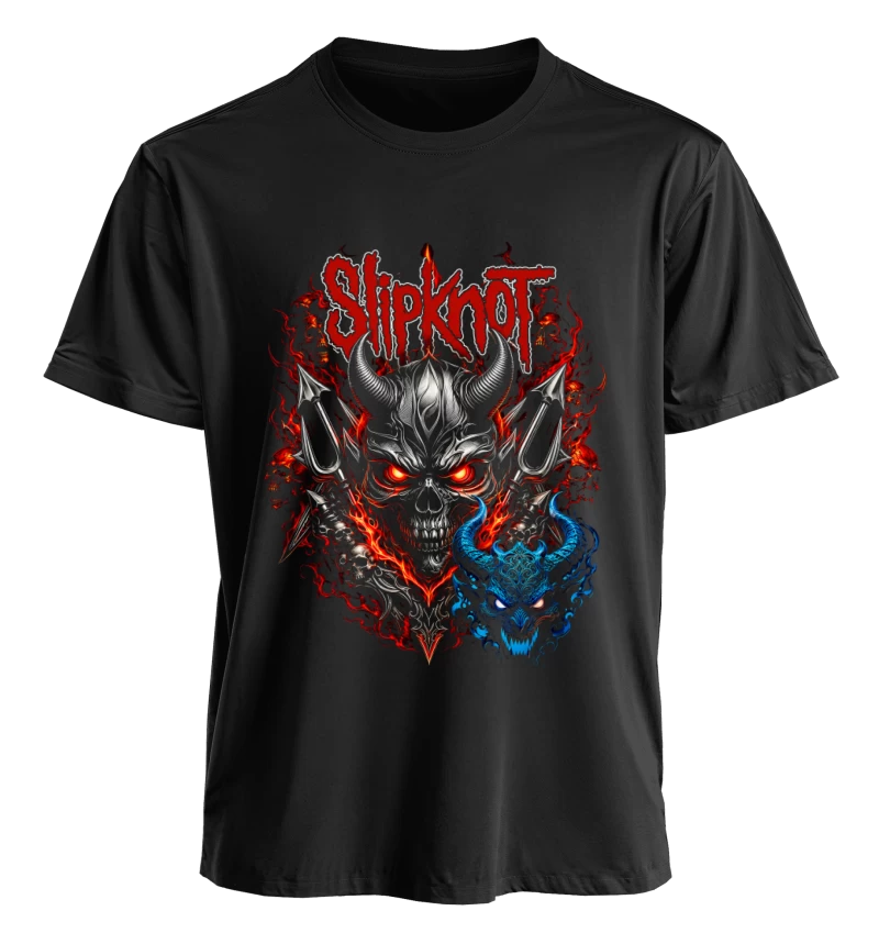 Polera Música Slipknot | Frente + Manga