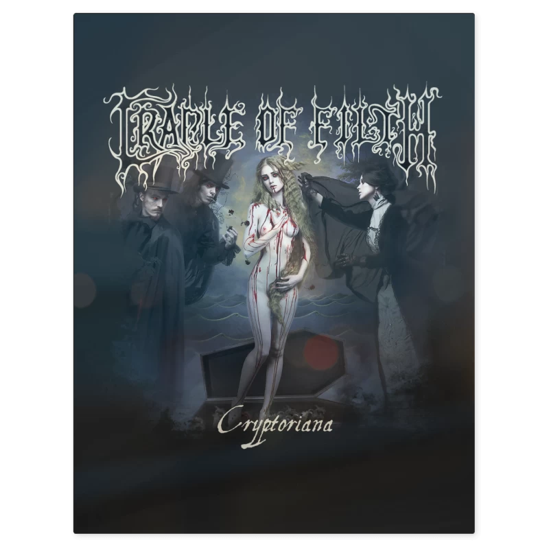 Cradle of Filth Cryptoriana – Print Metálico
