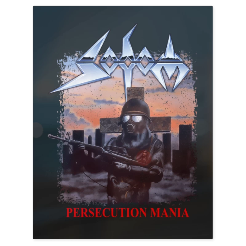 Sodom Persecution Mania – Print Metálico