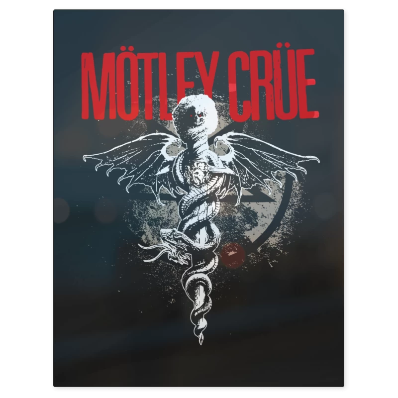 Motley Crue – Print Metálico