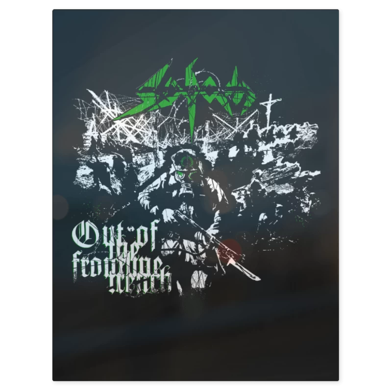 Sodom Out of the Frontline Trench – Print Metálico