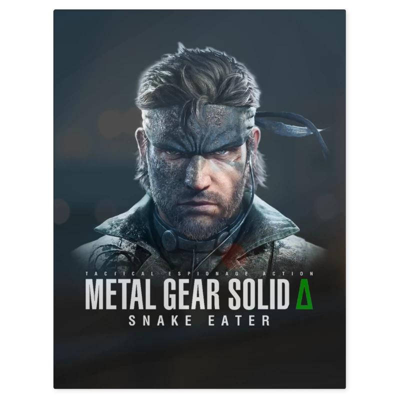 Metal Gear Solid Delta Naked Snake – Print Metálico