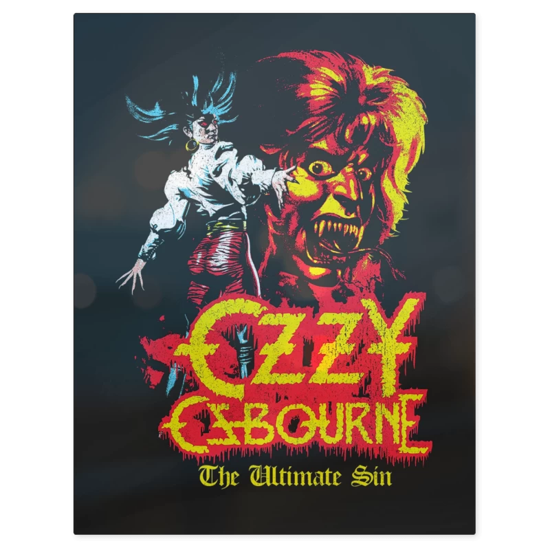 Ozzy Osbourne the Ultimate – Print Metálico