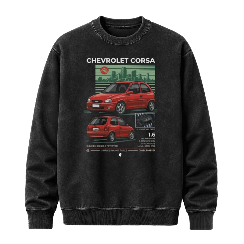 Polerón polo Acid  / Chevrolet Corsa