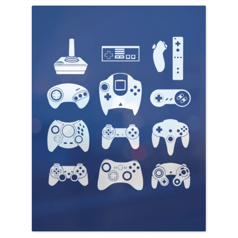 Joysticks – Print Metálico