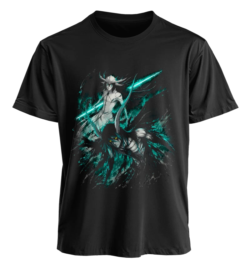 Polera Anime Bleach Ulquiorra Cifer | Frente + Manga