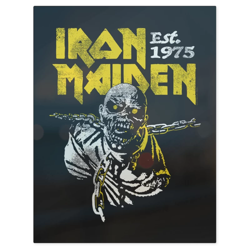 Iron Maiden Piece – Print Metálico