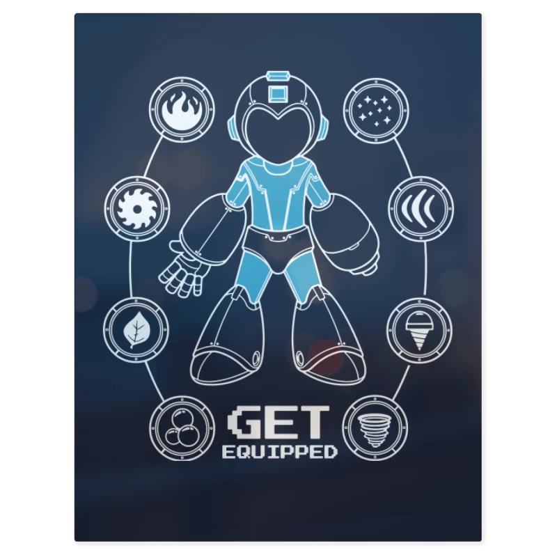 Get Equipped – Print Metálico
