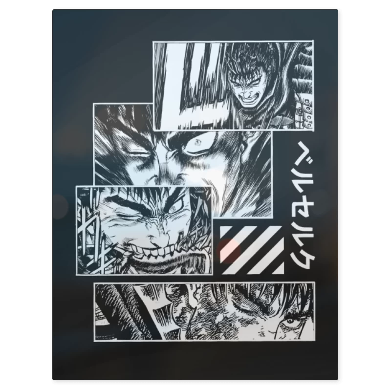 Ira de Guts – Print Metálico