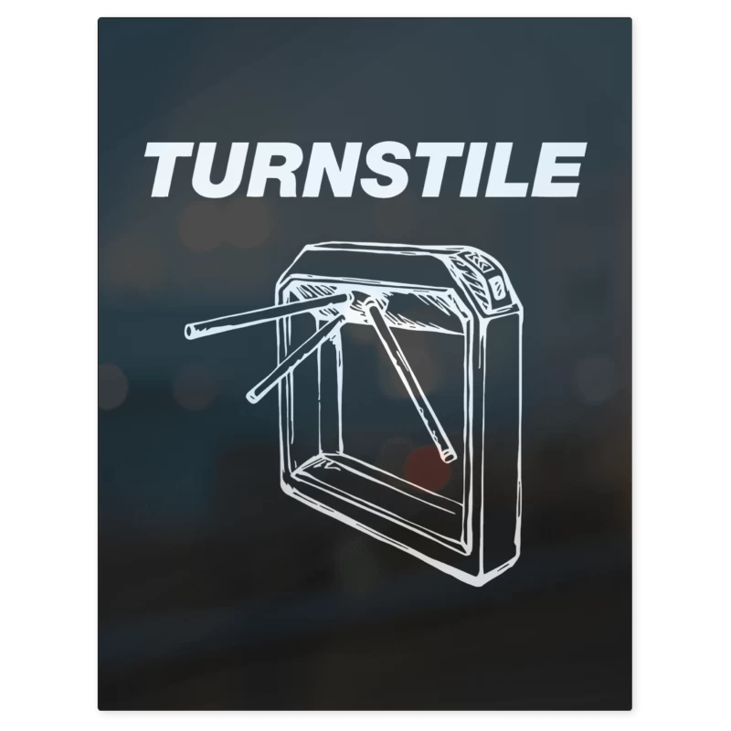 Turnstile B – Print Metálico