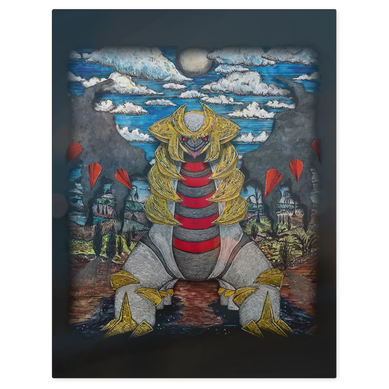Giratina TCG Pocket – Print Metálico