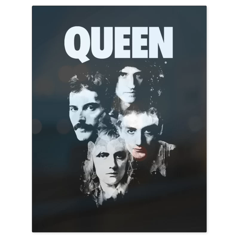 Queen Faces – Print Metálico
