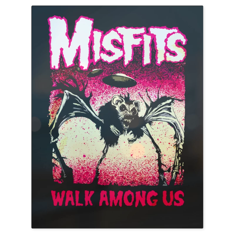 Misfits Walk Among Us – Print Metálico