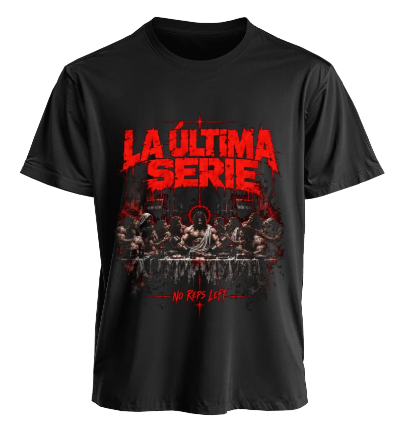 Polera Gym Última Cena | Frente