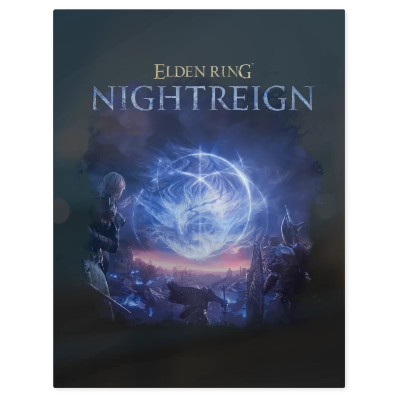 Elden Ring Night Reign – Print Metálico