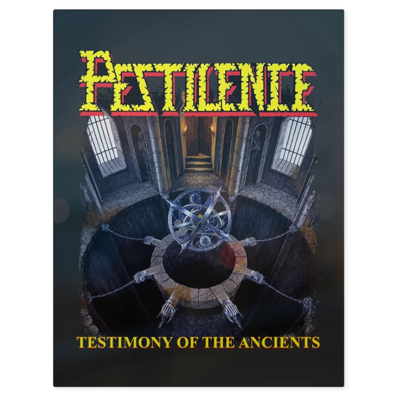 Pestilence Testimony of the Ancients – Print Metálico